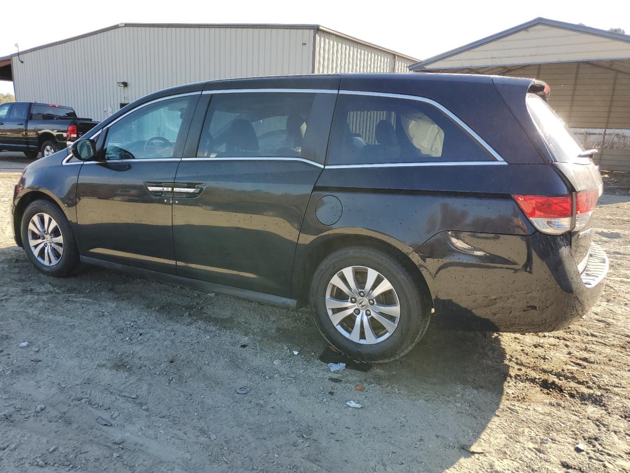 2014 Honda Odyssey VIN 5FNRL5H61EB008668 Copart auction photo, rear end / front end damage thumbnail 2