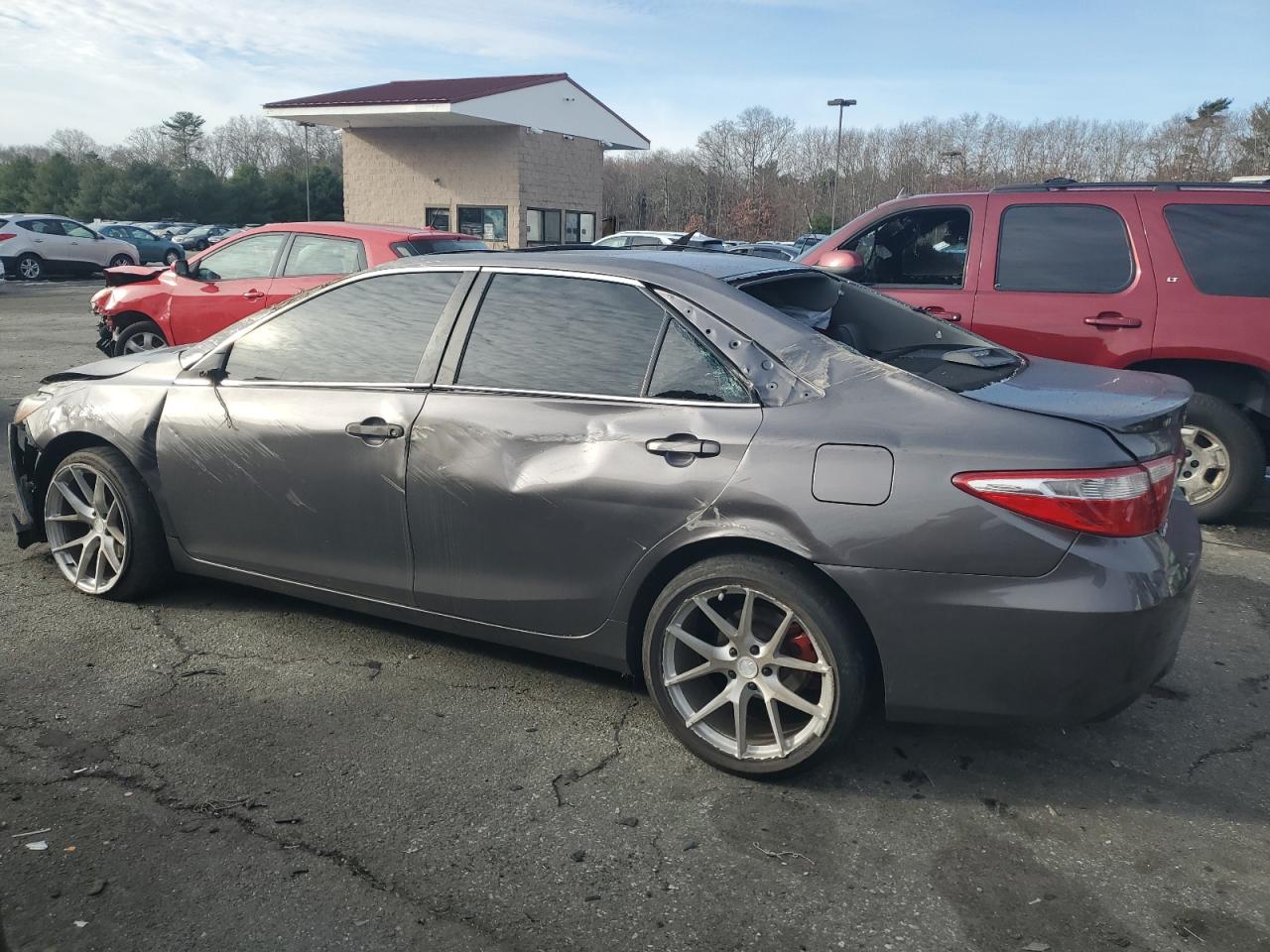 2017 Toyota Camry VIN 4T1BF1FK4HU380059 Copart auction photo, all over damage thumbnail 2