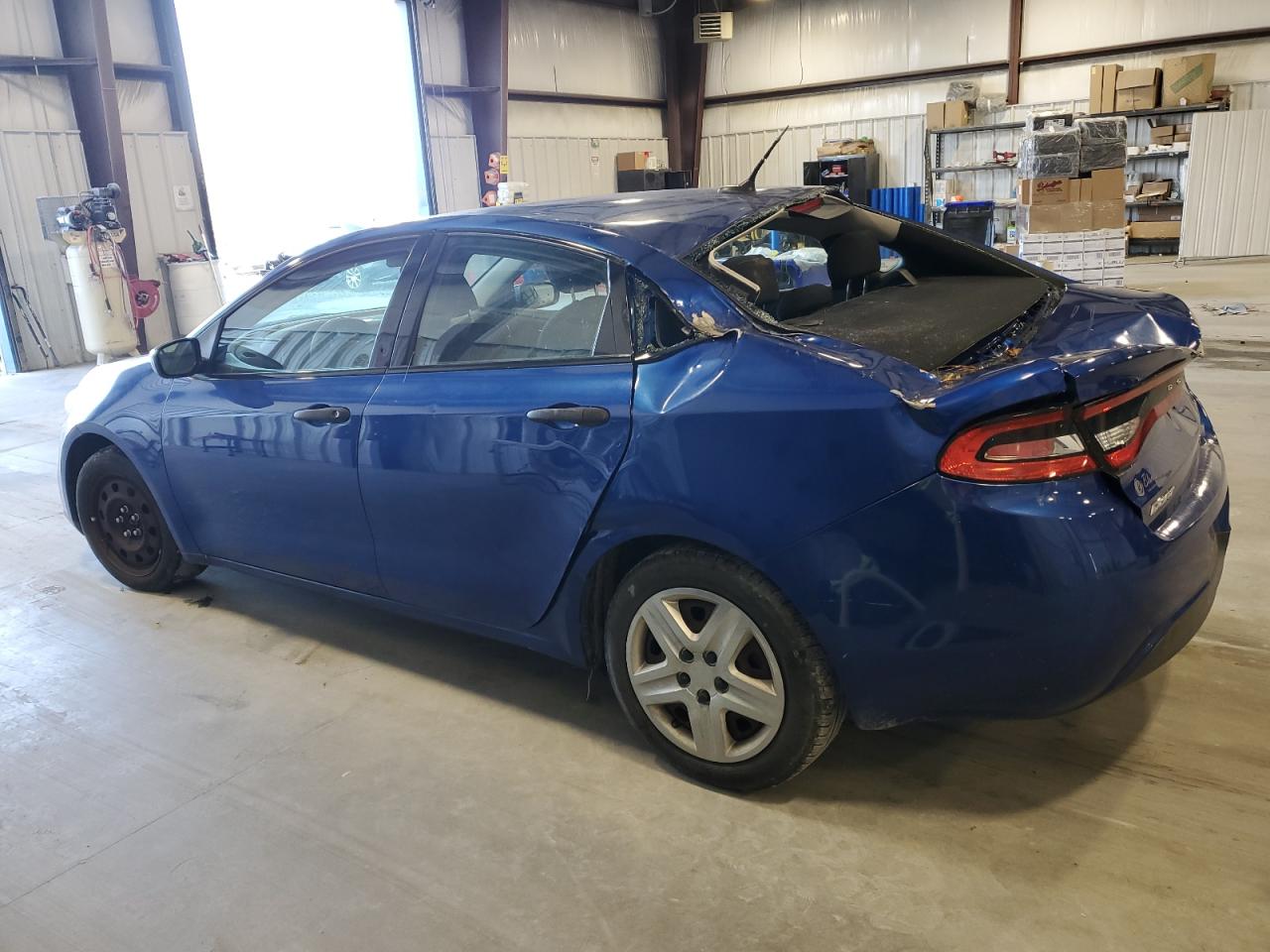 2013 Dodge Dart VIN 1C3CDFAA9DD330363 Copart auction photo, rear end / top/roof damage thumbnail 2