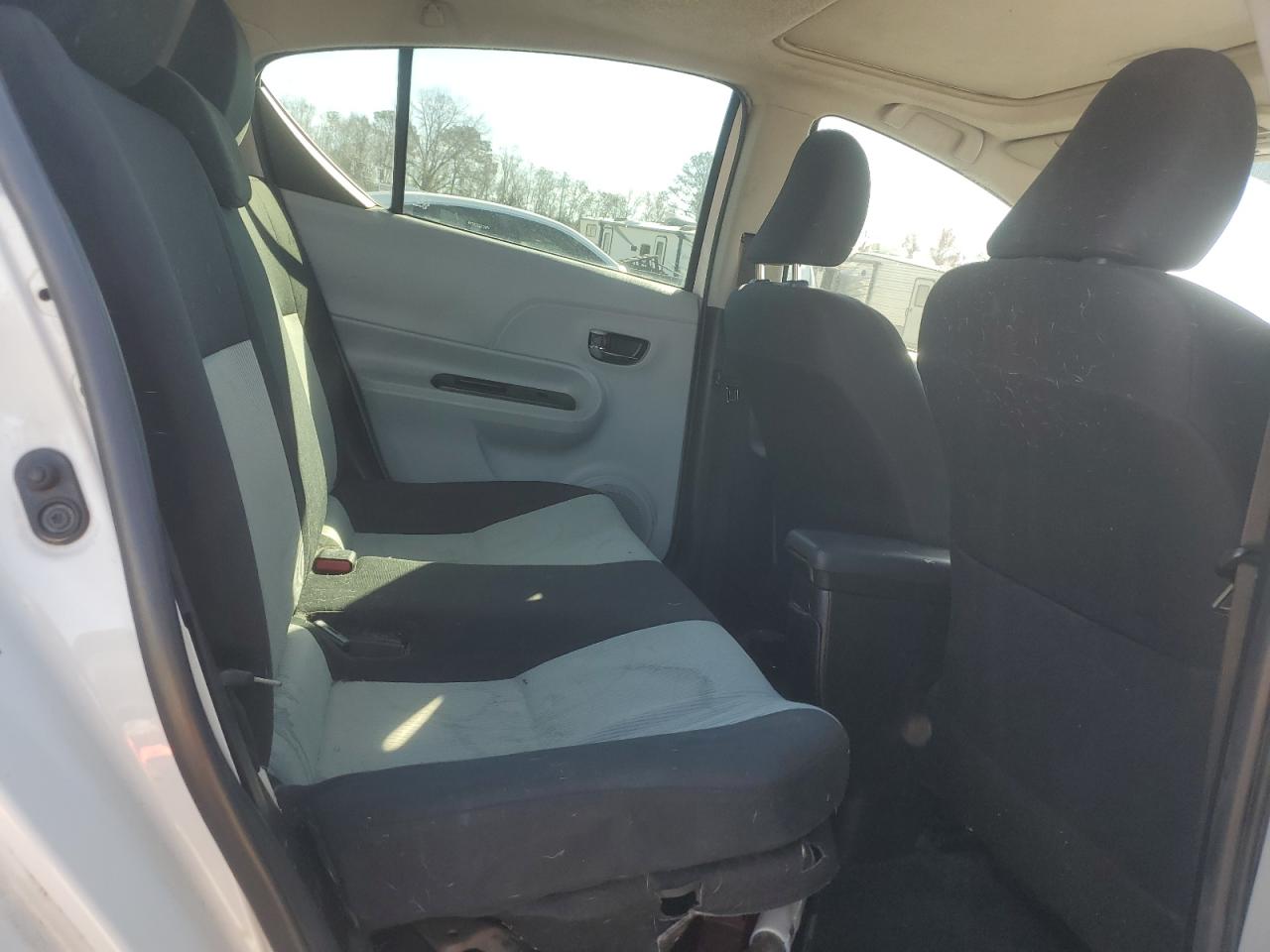 2013 Toyota Prius VIN JTDKDTB37D1057236 Copart auction photo, side damage thumbnail 10