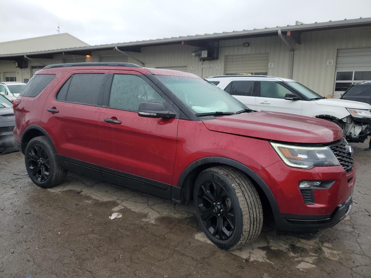 2019 Ford Explorer VIN 1FM5K8GT8KGA20467 Copart auction photo, front end damage thumbnail 4