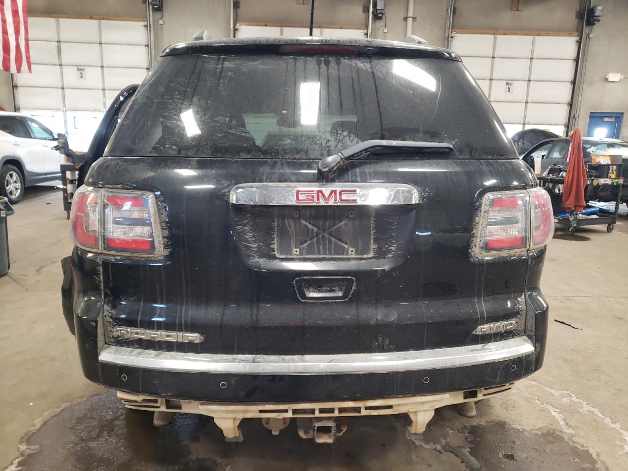 2014 GMC Acadia VIN 1GKKVPKD4EJ167759 Copart auction photo, side / rear end damage thumbnail 6