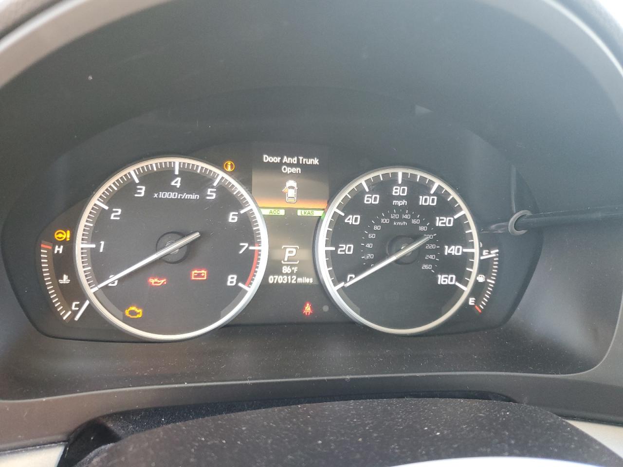 2021 Acura ILX VIN 19UDE2F32MA007971 Copart auction photo, rear end damage thumbnail 9