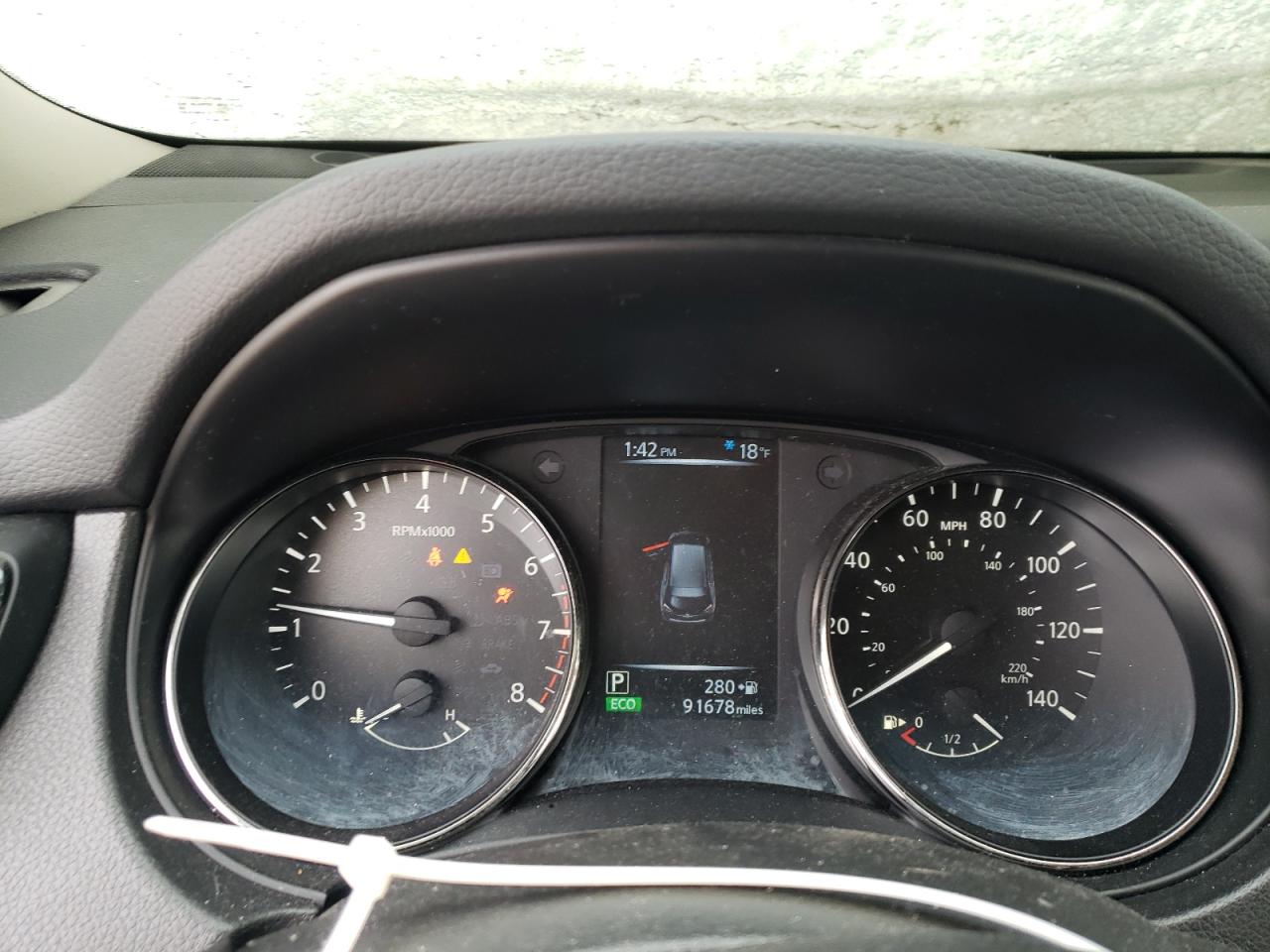 2017 Nissan Rogue VIN JN8AT2MVXHW270508 Copart auction photo, front end / rear end damage thumbnail 9