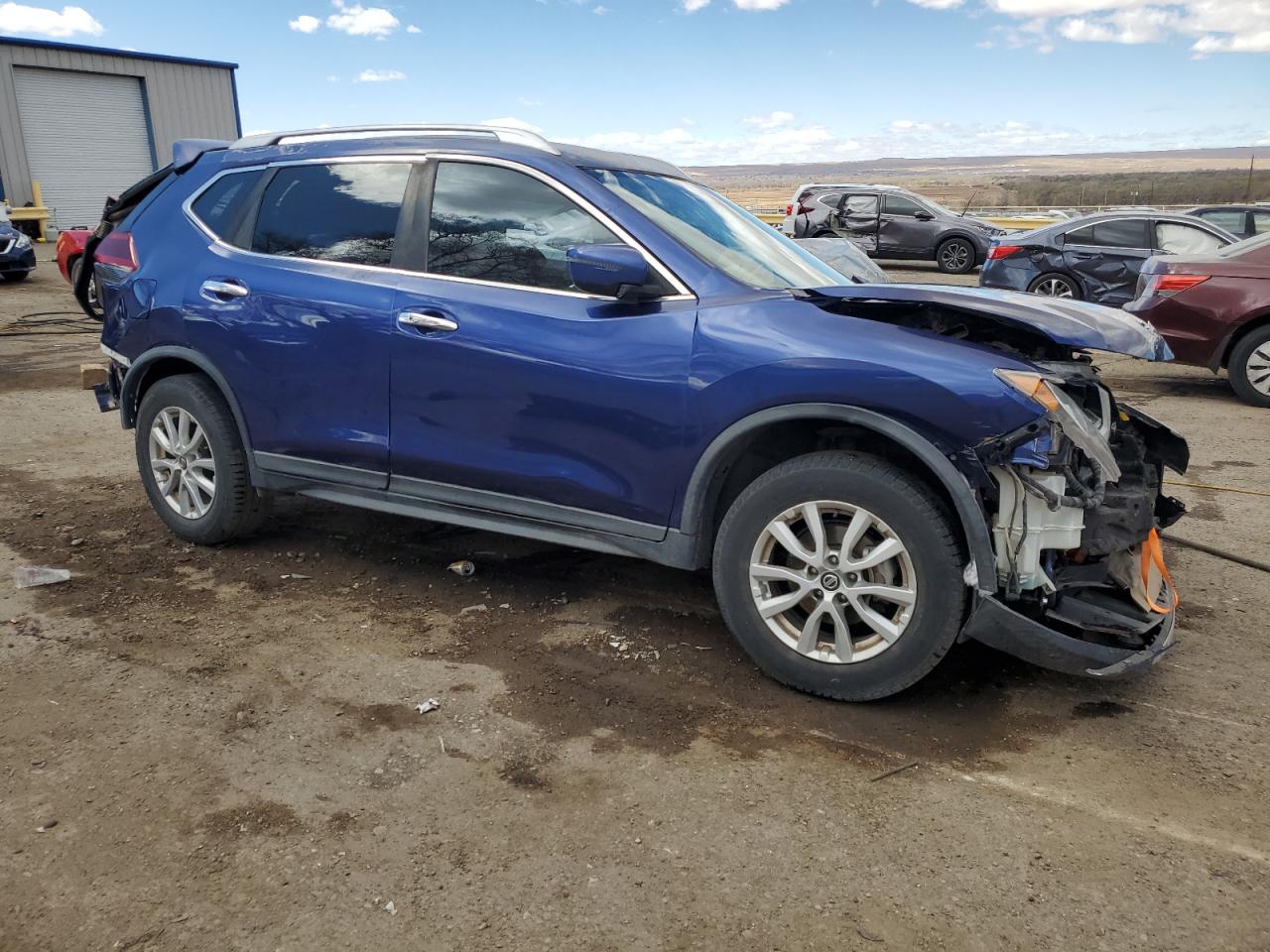 2018 Nissan Rogue VIN KNMAT2MV5JP567391 Copart auction photo, all over damage thumbnail 4