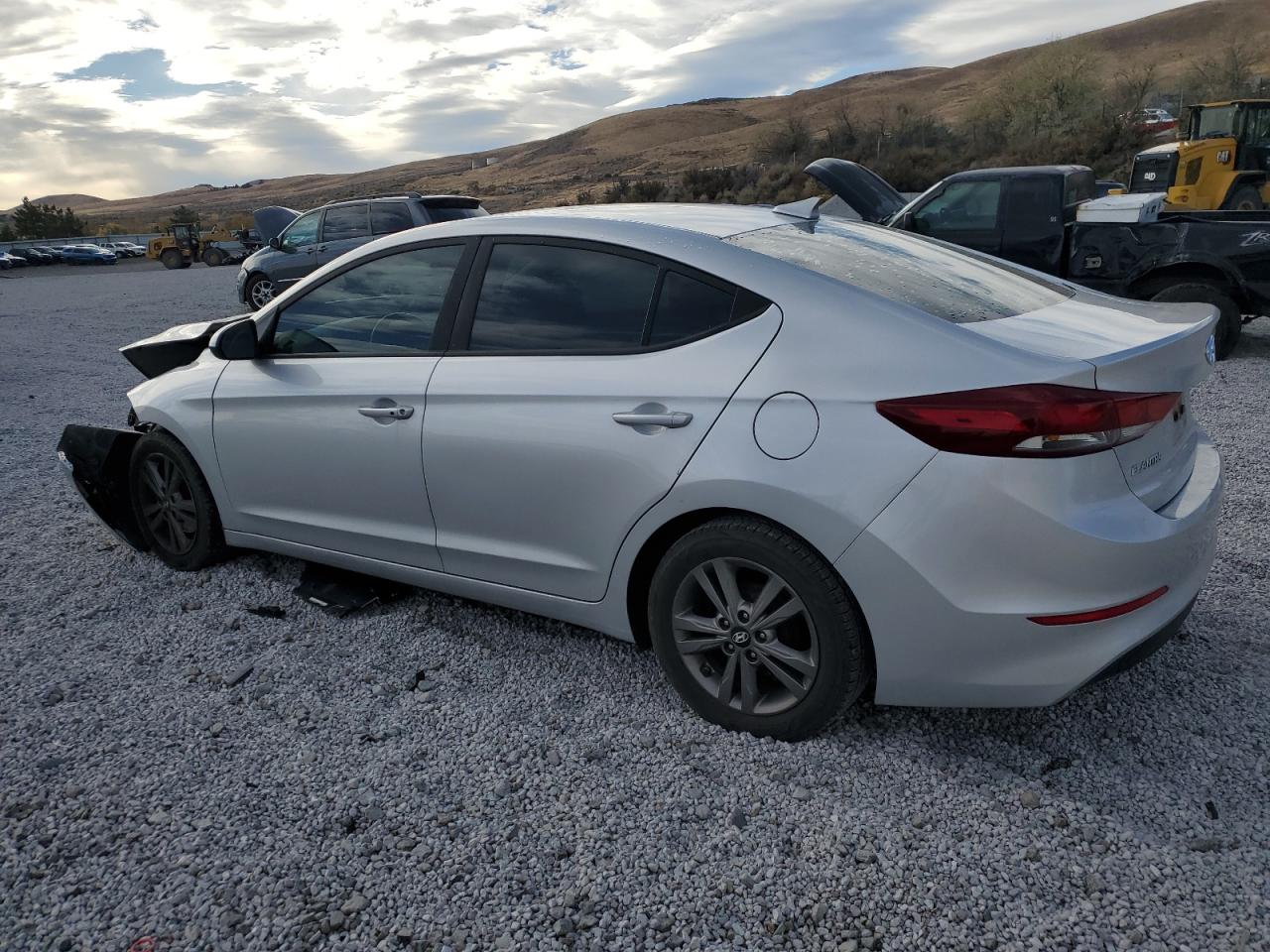 2017 Hyundai Elantra VIN 5NPD84LF3HH039195 Copart auction photo, front end damage thumbnail 2
