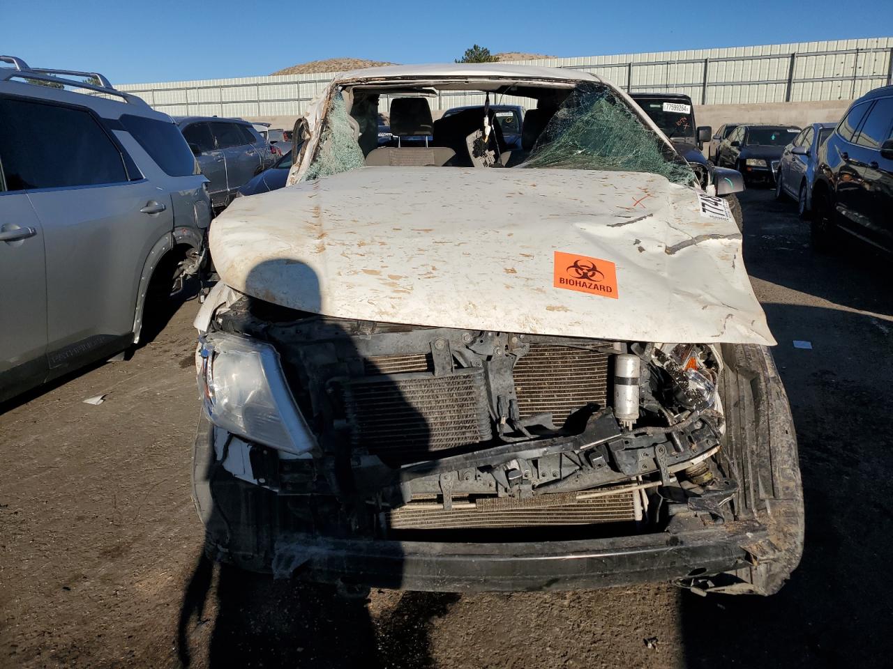2019 Nissan Navara (Frontier) VIN 1N6AD0EV6KN755671 Copart auction photo, rollover damage thumbnail 5