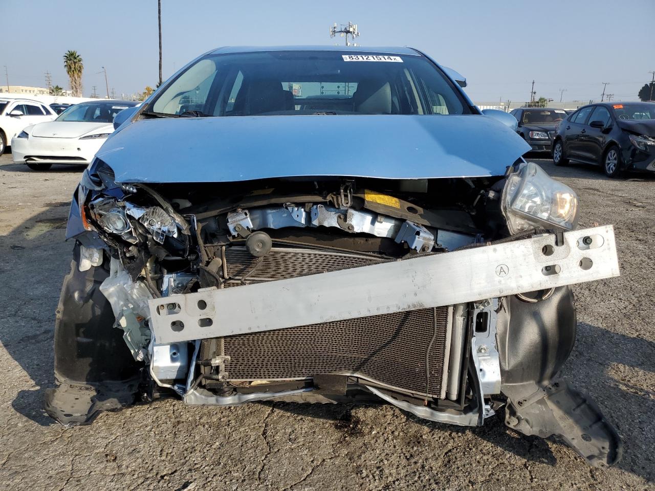 2012 Toyota Prius VIN JTDKN3DP2C3025682 Copart auction photo, front end / minor dent/scratches damage thumbnail 5