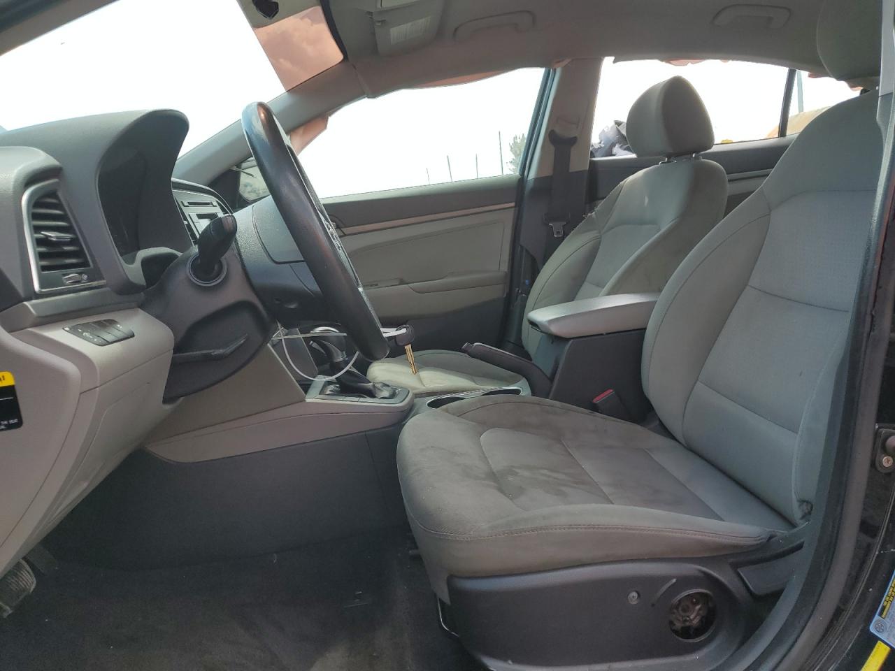 2017 Hyundai Elantra VIN KMHD74LF4HU108979 Copart auction photo, side / front end damage thumbnail 7