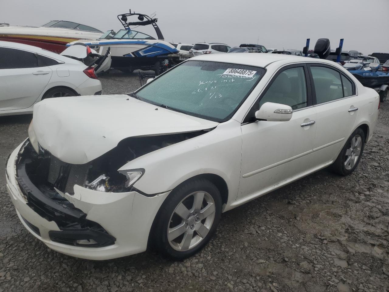 2009 KIA Optima VIN KNAGE228995320137