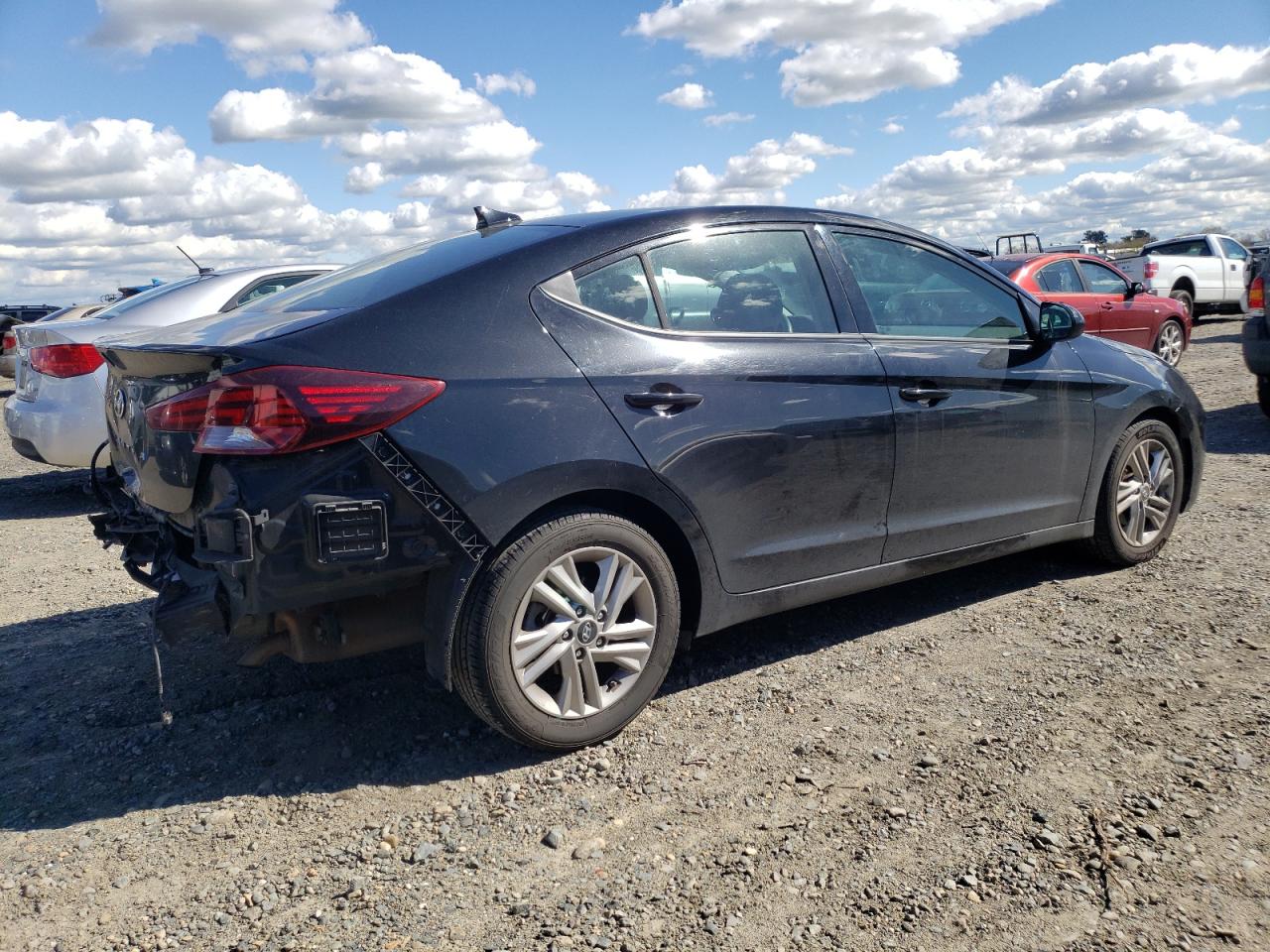 2020 Hyundai Elantra VIN 5NPD84LF3LH559194 Copart auction photo, rear end / front end damage thumbnail 3