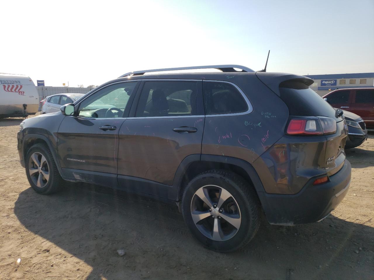 2019 Jeep Grand Cherokee VIN 1C4PJMDXXKD467576 Copart auction photo, hail damage thumbnail 2