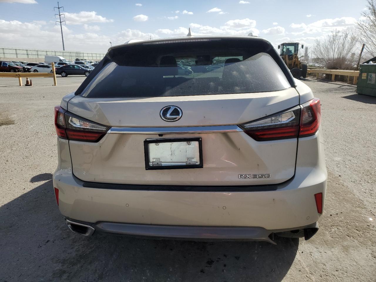 2016 Lexus RX VIN 2T2BZMCA8GC010734 Copart auction photo, front end damage thumbnail 6