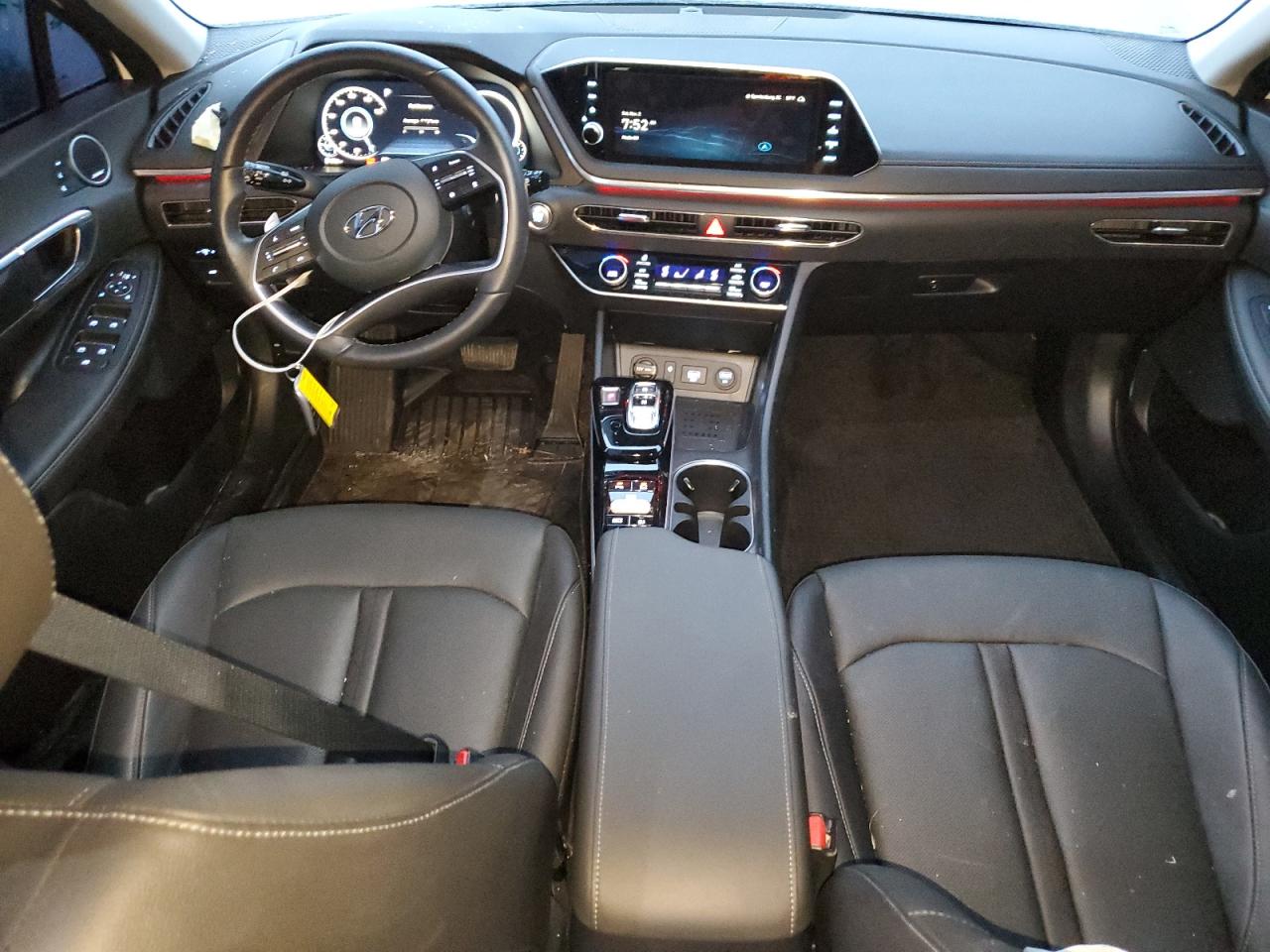 2023 Hyundai Sonata VIN KMHL34J27PA340483 Copart auction photo, water/flood damage thumbnail 8