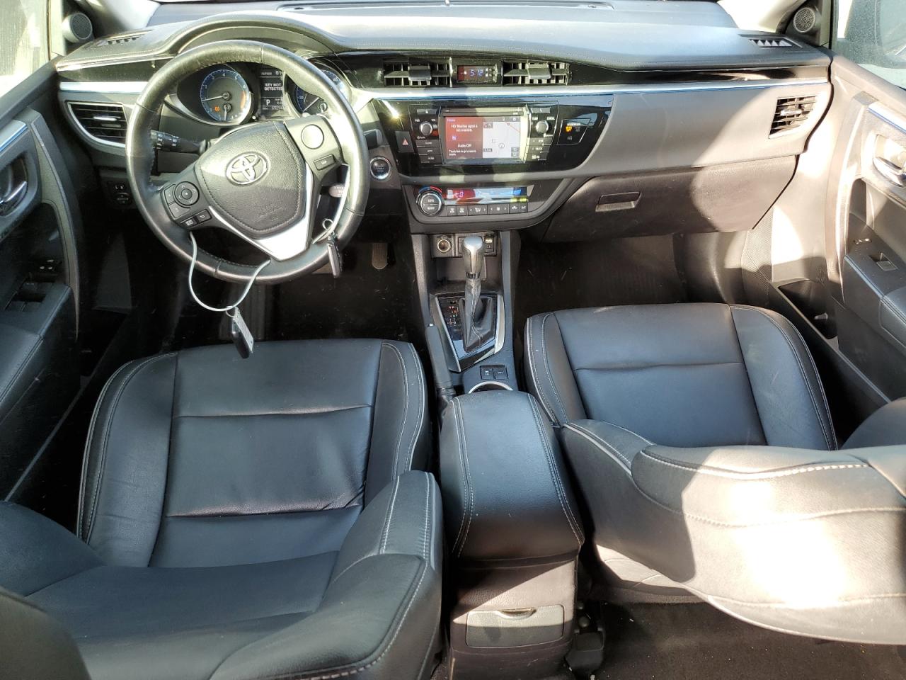 2015 Toyota Corolla VIN 2T1BURHE4FC423020 Copart auction photo, front end / mechanical damage thumbnail 8