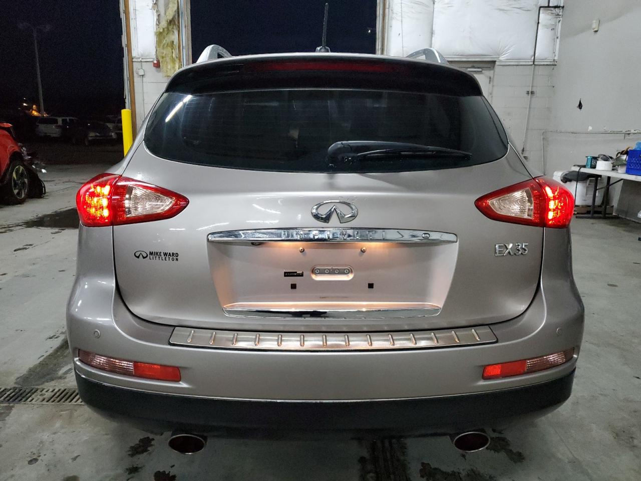 2010 Infiniti EX VIN JN1AJ0HR4AM757307 Copart auction photo, side damage thumbnail 6