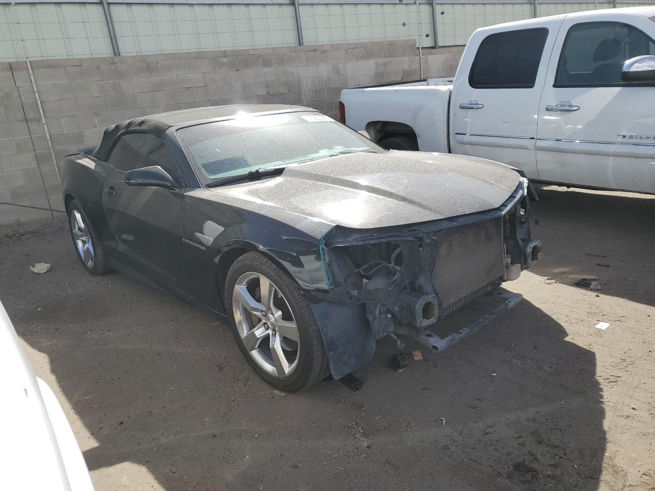 2011 Chevrolet Camaro VIN 2G1FK3DJXB9180369 Copart auction photo, front end damage thumbnail 4