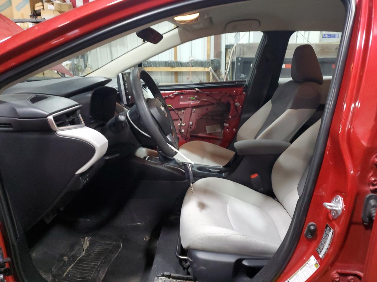 2021 Toyota Corolla VIN 5YFEPMAE6MP165517 Copart auction photo, front end damage thumbnail 7