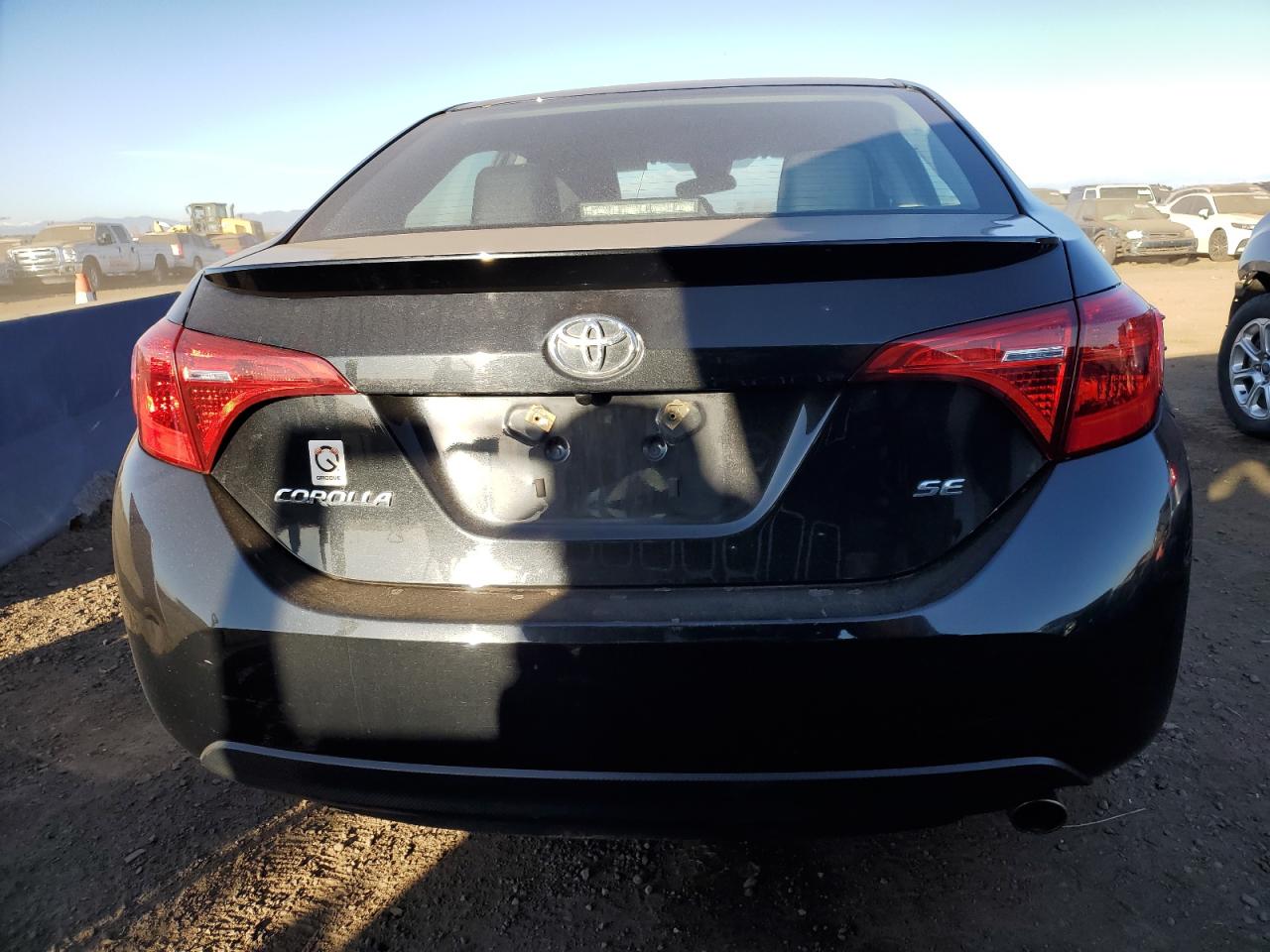 2018 Toyota Corolla VIN 2T1BURHE1JC080661 Copart auction photo, hail / front end damage thumbnail 6
