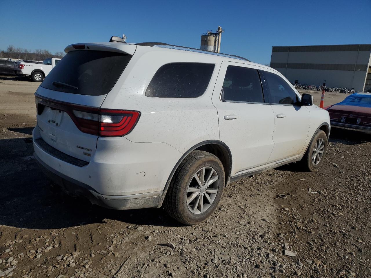 2015 Dodge Durango VIN 1C4RDJDG7FC810189 Copart auction photo, front end / mechanical damage thumbnail 3