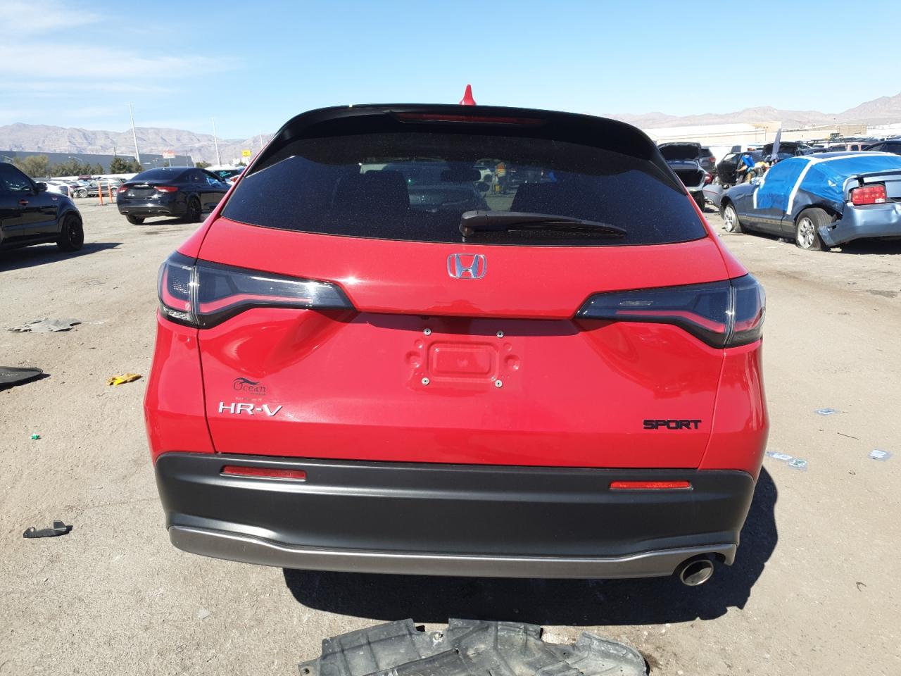 2023 Honda HR-V VIN 3CZRZ1H56PM734856 Copart auction photo, front end damage thumbnail 6