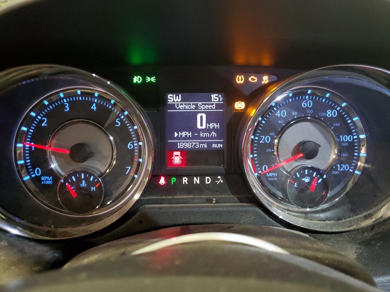 2014 Chrysler Town & Country VIN 2C4RC1CG1ER425768 Copart auction photo, front end damage thumbnail 9