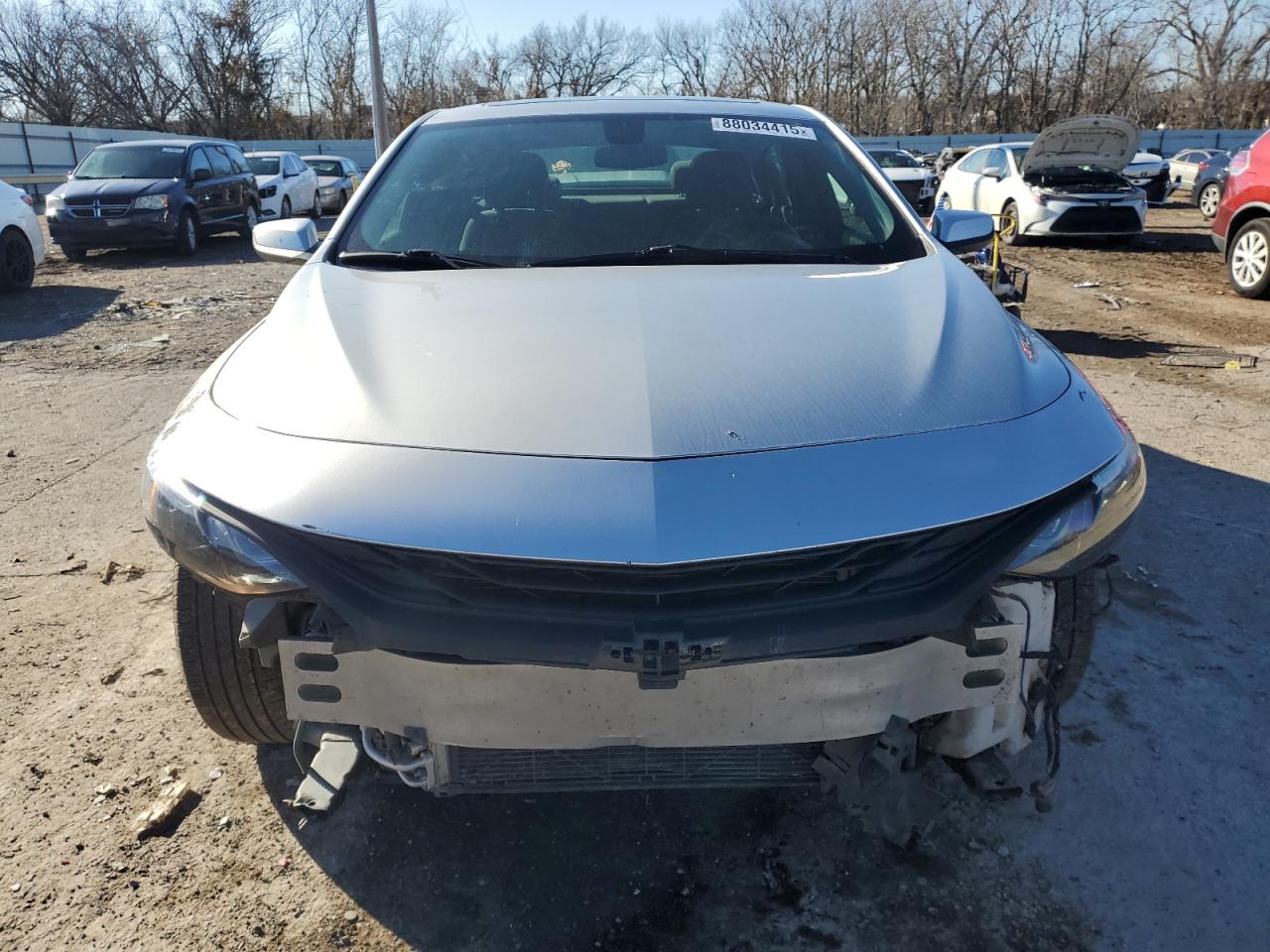 2021 Chevrolet Malibu VIN 1G1ZD5ST4MF065994 Copart auction photo, rear end / front end damage thumbnail 5