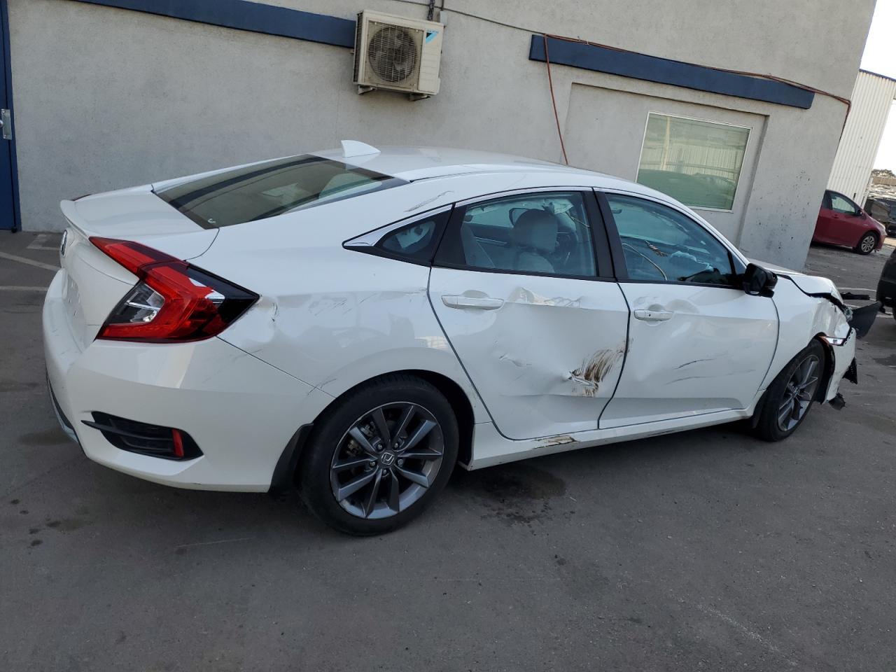 2021 Honda Civic VIN 2HGFC1F35MH700561 Copart auction photo, all over / mechanical damage thumbnail 3
