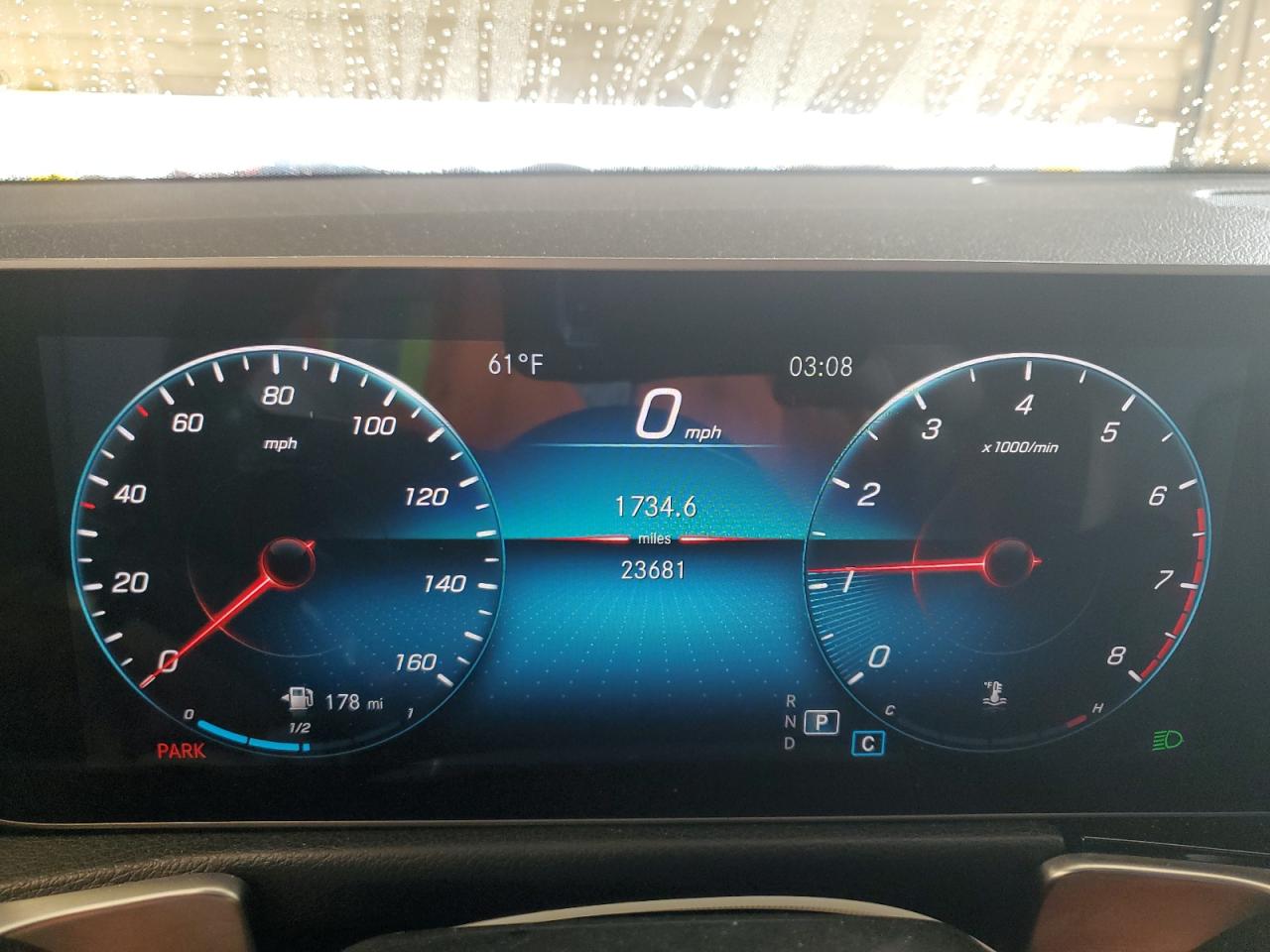 2021 Mercedes-Benz GLB VIN W1N4M4HB1MW113924 Copart auction photo, rear end / side damage thumbnail 9