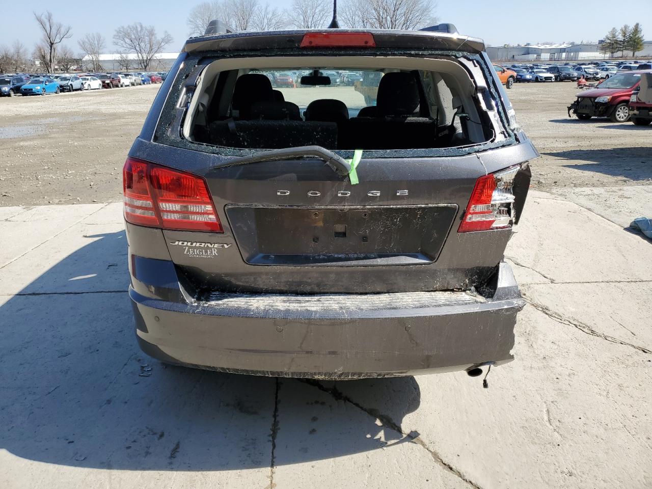 2020 Dodge Journey VIN 3C4PDCAB1LT199510 Copart auction photo, rear end / minor dent/scratches damage thumbnail 6