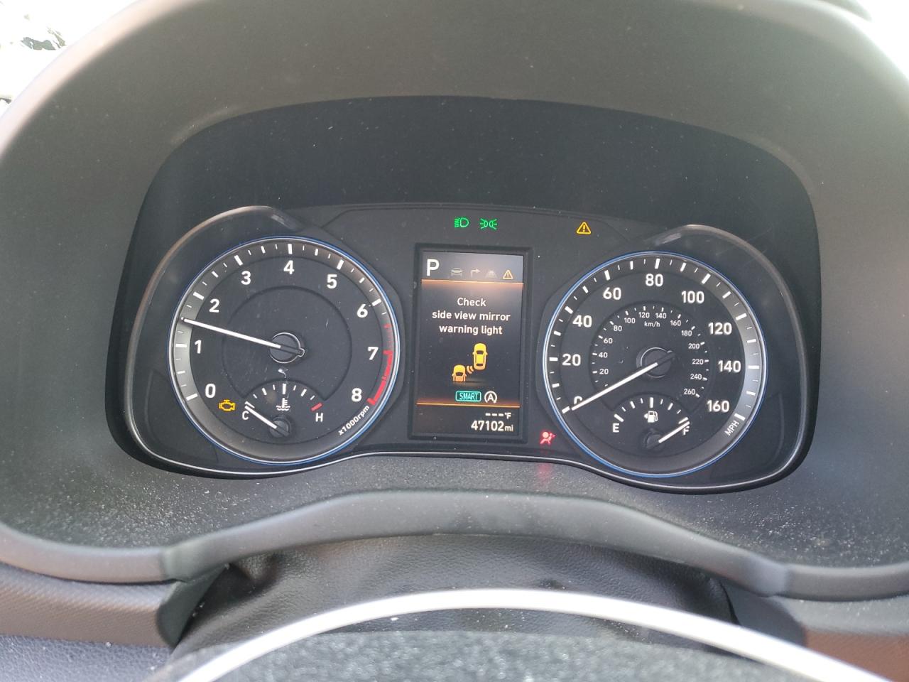2023 Hyundai Kona VIN KM8K32AB3PU018017 Copart auction photo, rollover damage thumbnail 9