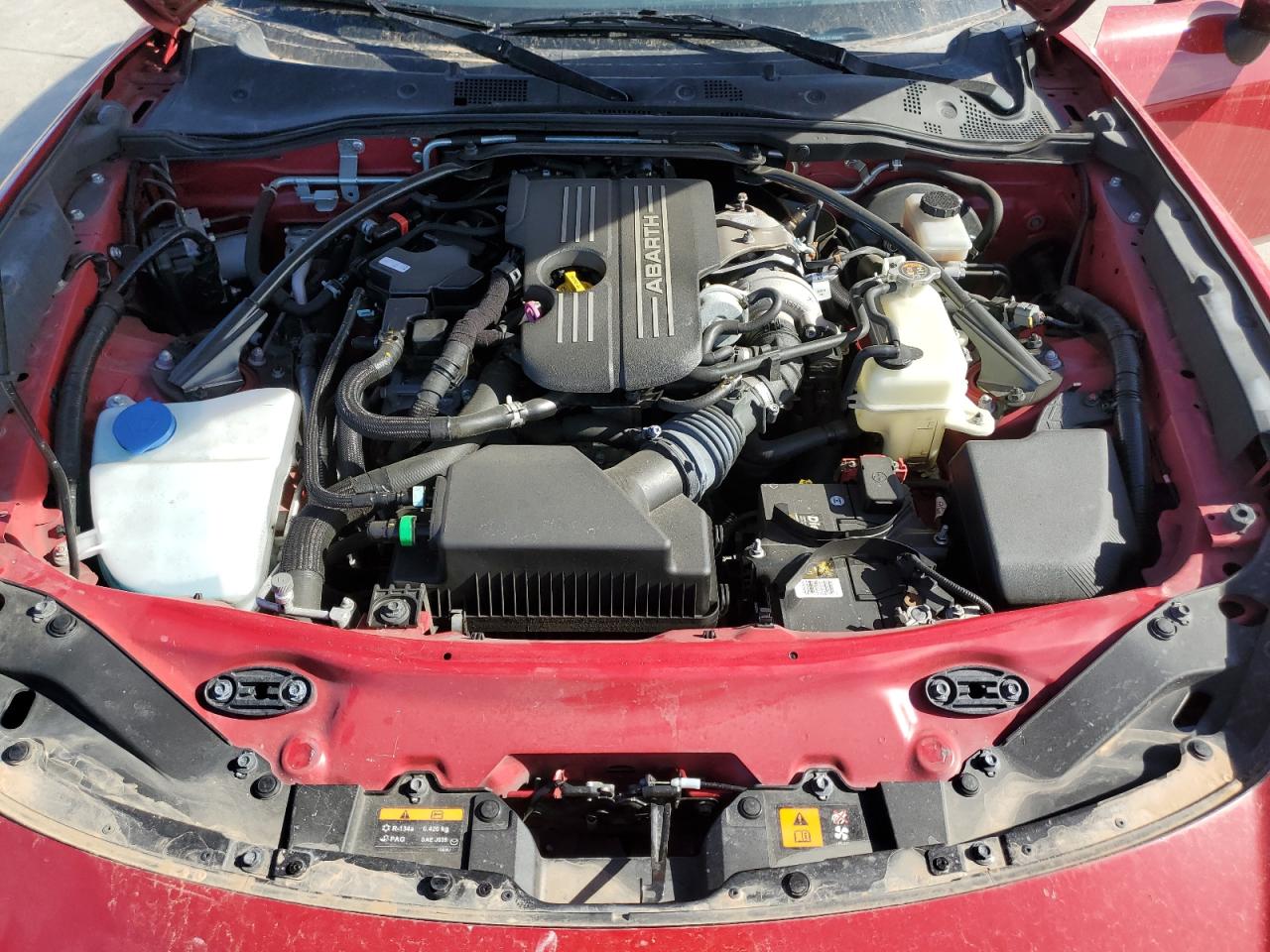 2020 Fiat 124 Spider VIN JC1NFAEK9L0145222 Copart auction photo, frame damage / hail damage thumbnail 11