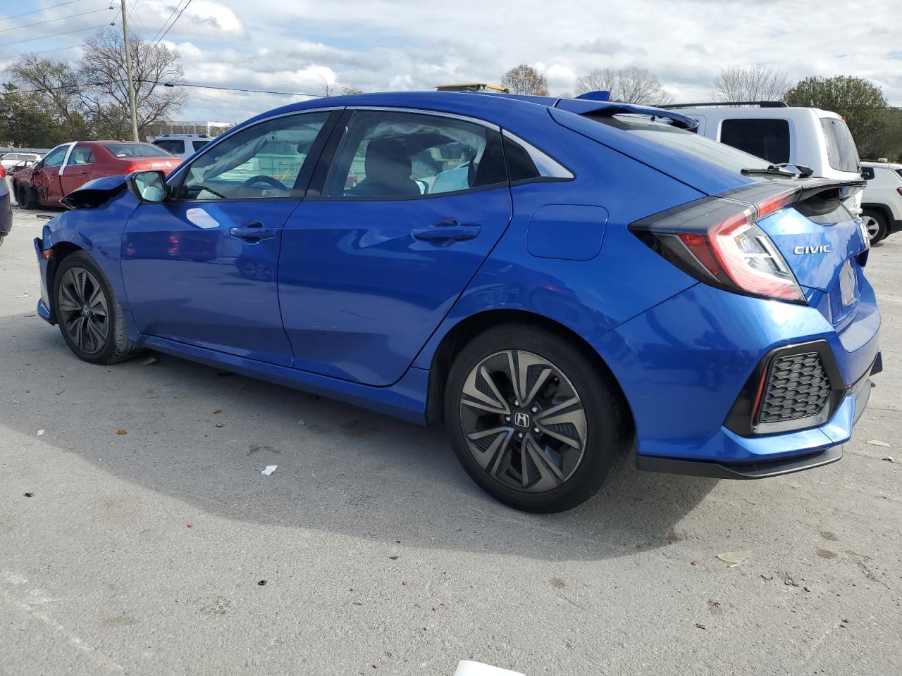 2017 Honda Civic VIN SHHFK7H57HU209714 Copart auction photo, front end / minor dent/scratches damage thumbnail 2