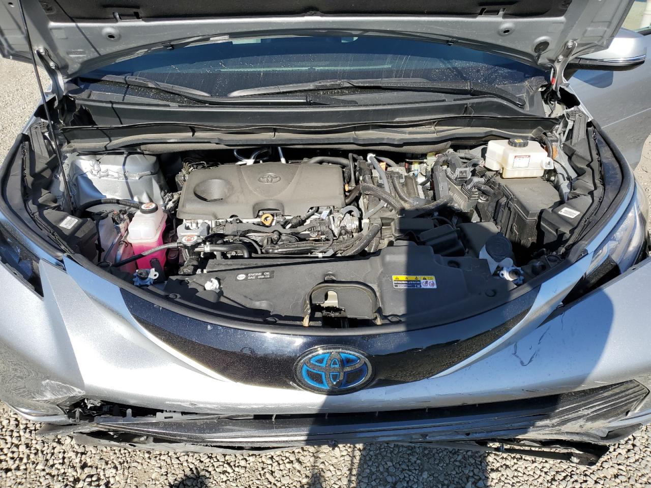 2022 Toyota Sienna VIN 5TDZRKEC2NS099310 Copart auction photo, side / rear end damage thumbnail 12