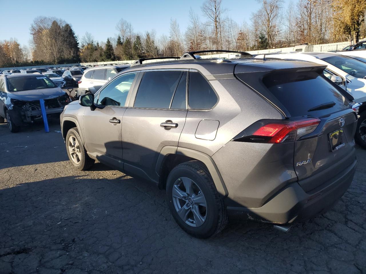 2024 Toyota RAV 4 VIN 2T3P1RFV4RC483201 Copart auction photo, side / undercarriage damage thumbnail 2