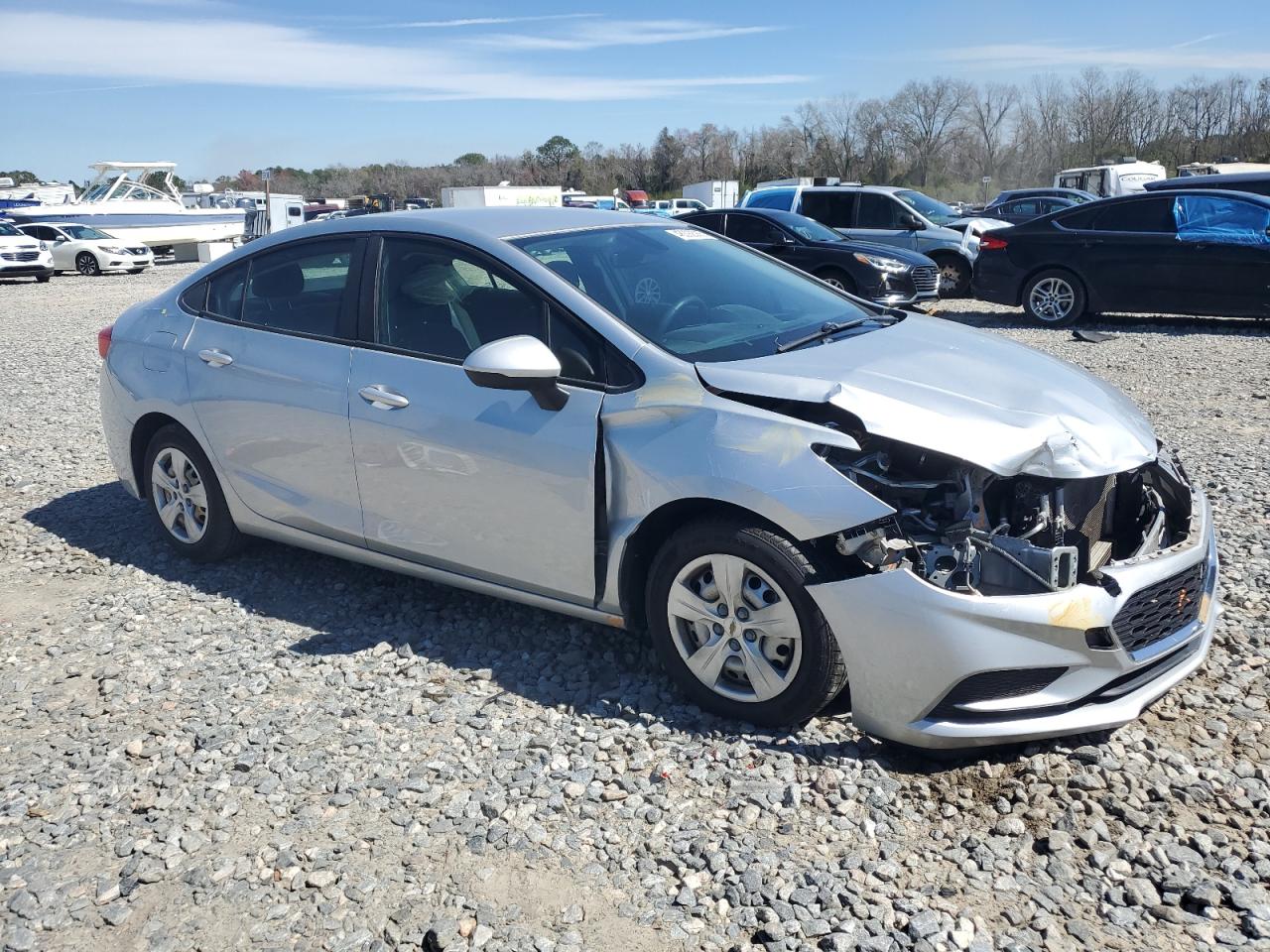 2016 Chevrolet Cruze VIN 1G1BC5SM1G7270975 Copart auction photo, front end / rear end damage thumbnail 4
