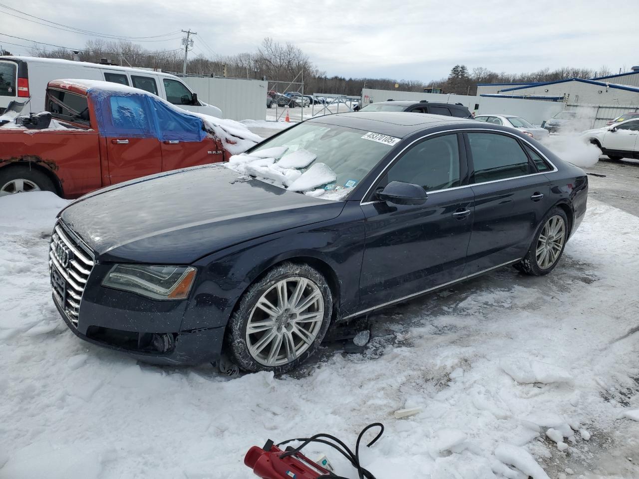 2014 Audi A8 VIN WAURGAFD9EN002114