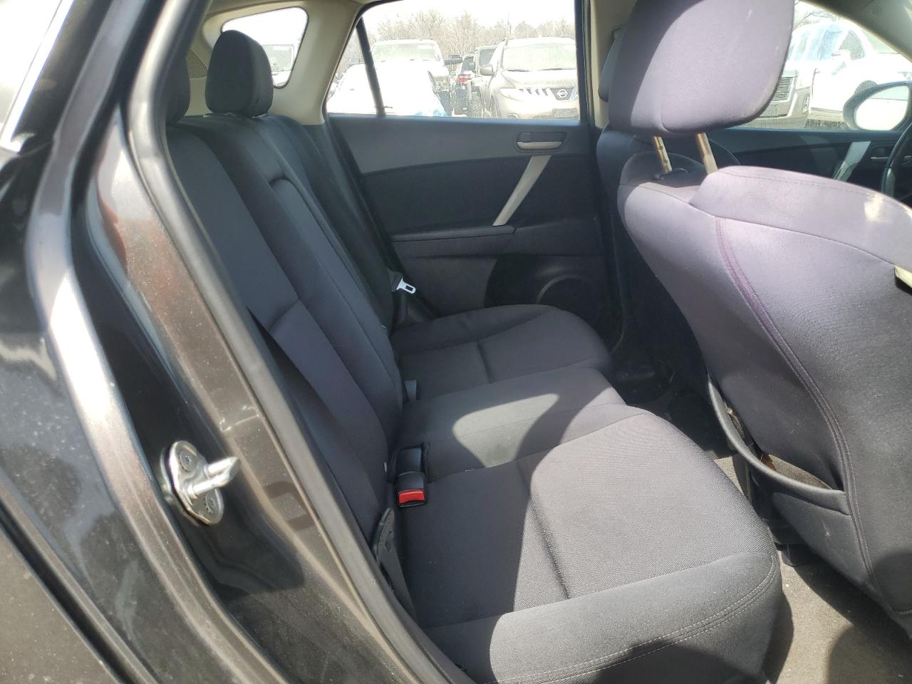 2011 Mazda 3 VIN JM1BL1K58B1415806 Copart auction photo, side / undercarriage damage thumbnail 10
