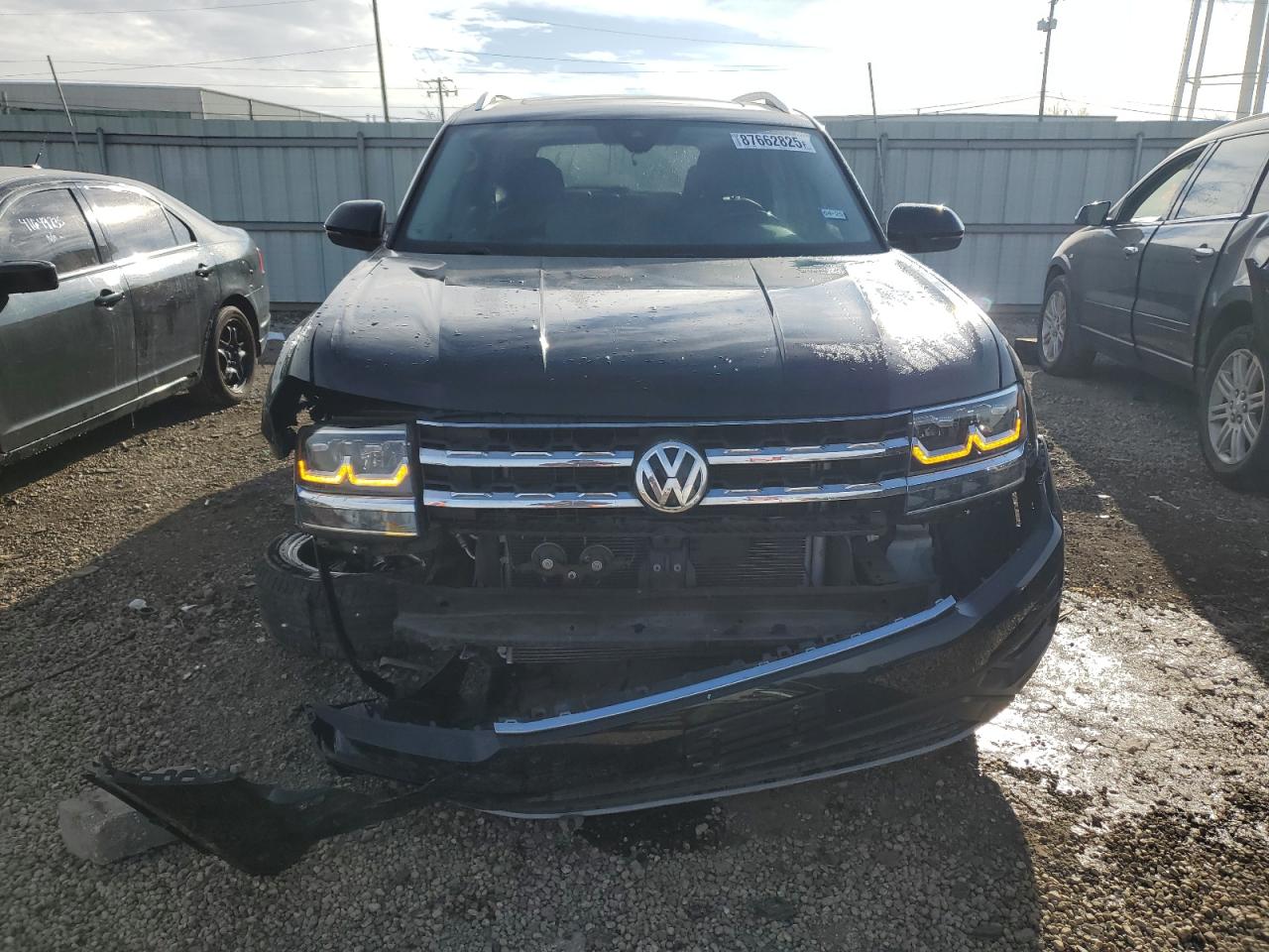 2019 Volkswagen Atlas VIN 1V2WP2CA2KC619060 Copart auction photo, front end damage thumbnail 5