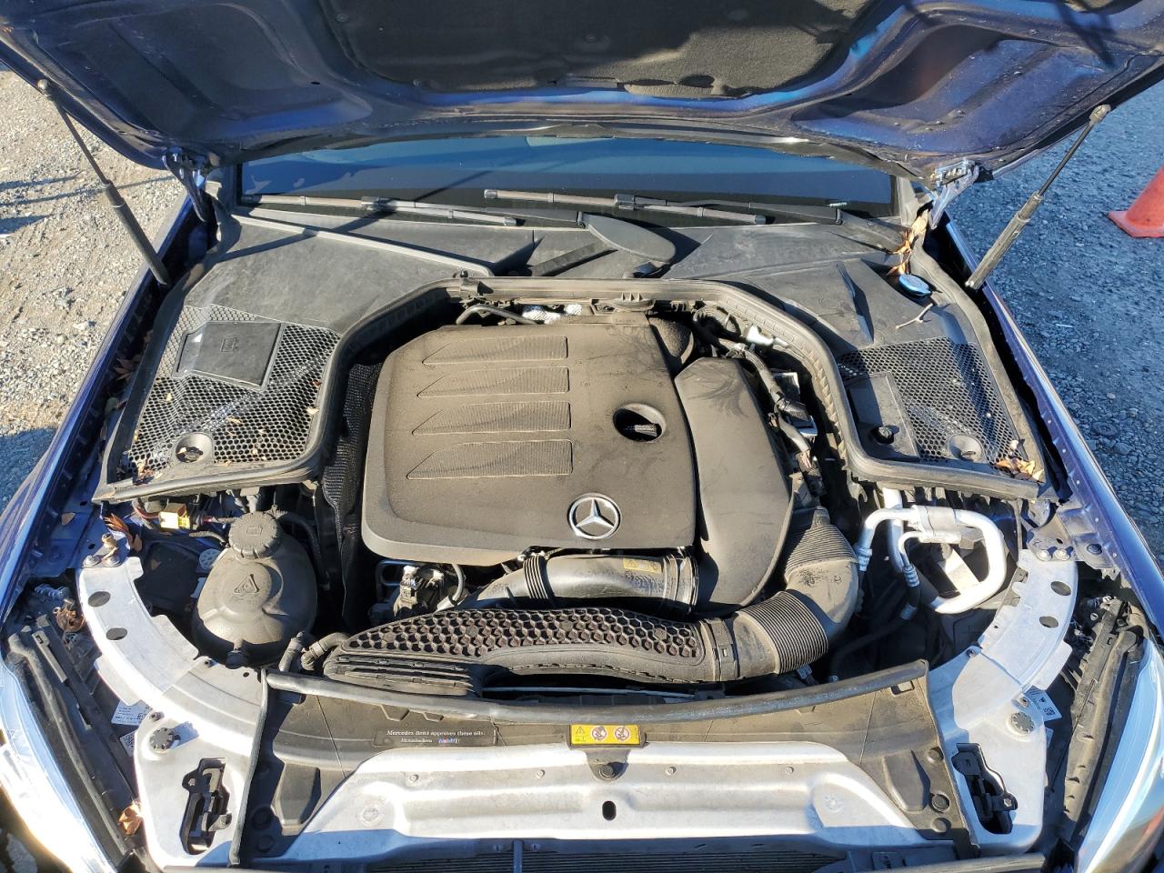 2019 Mercedes-Benz C-klasse VIN 55SWF8DB8KU317790 Copart auction photo, all over damage thumbnail 11