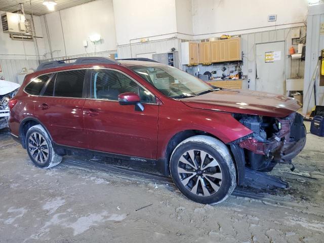 2017 Subaru Outback VIN 4S4BSANC2H3345354 Copart auction photo, front end / side damage thumbnail 4