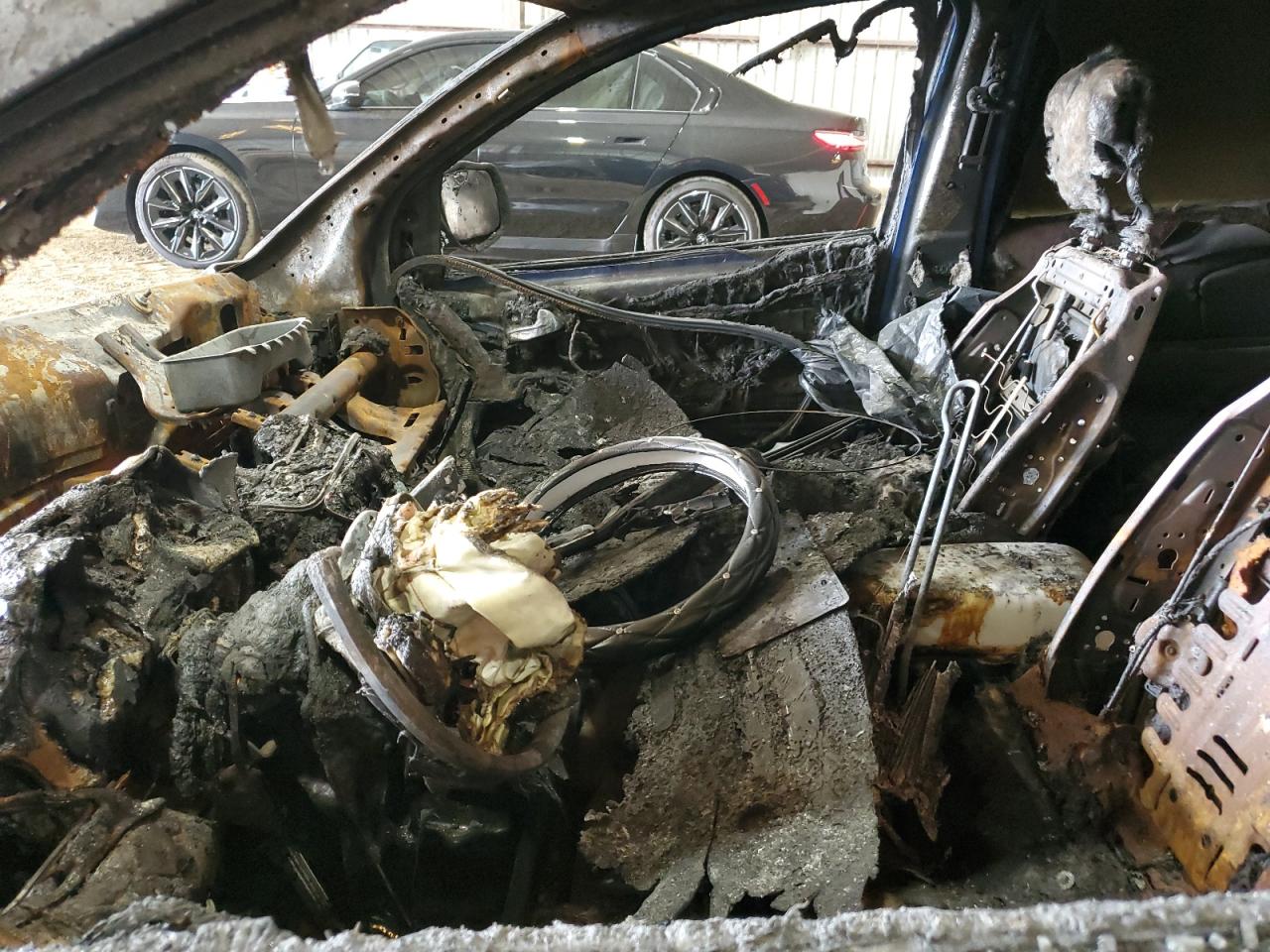 2015 Dodge Journey VIN 3C4PDCAB7FT617069 Copart auction photo, burn / burn - engine damage thumbnail 7