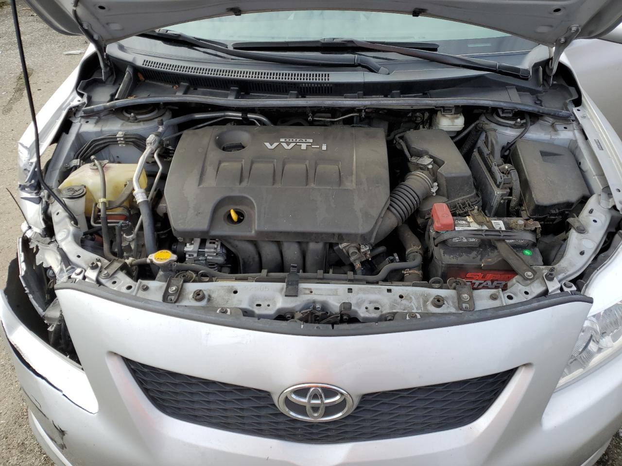 2010 Toyota Corolla VIN 2T1BU4EE7AC461471 Copart auction photo, front end / minor dent/scratches damage thumbnail 11