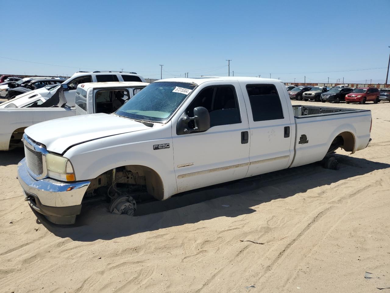 2003 Ford F250 VIN 1FTNW21P93EB35562