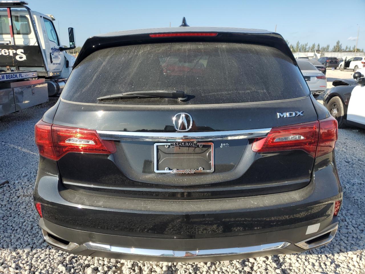 2020 Acura MDX VIN 5J8YD3H36LL013475 Copart auction photo, front end / side damage thumbnail 6