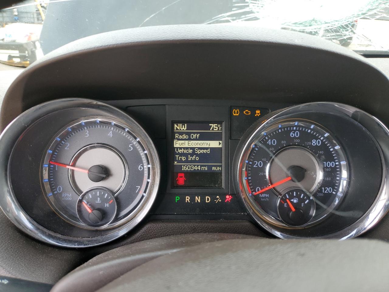2015 Chrysler Town & Country VIN 2C4RC1BG7FR505059 Copart auction photo, all over damage thumbnail 9