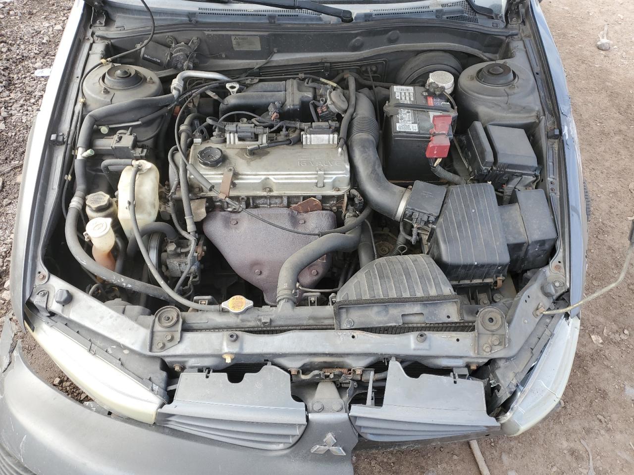 2003 Mitsubishi Galant VIN 4A3AA46G93E160573 Copart auction photo, front end / side damage thumbnail 12