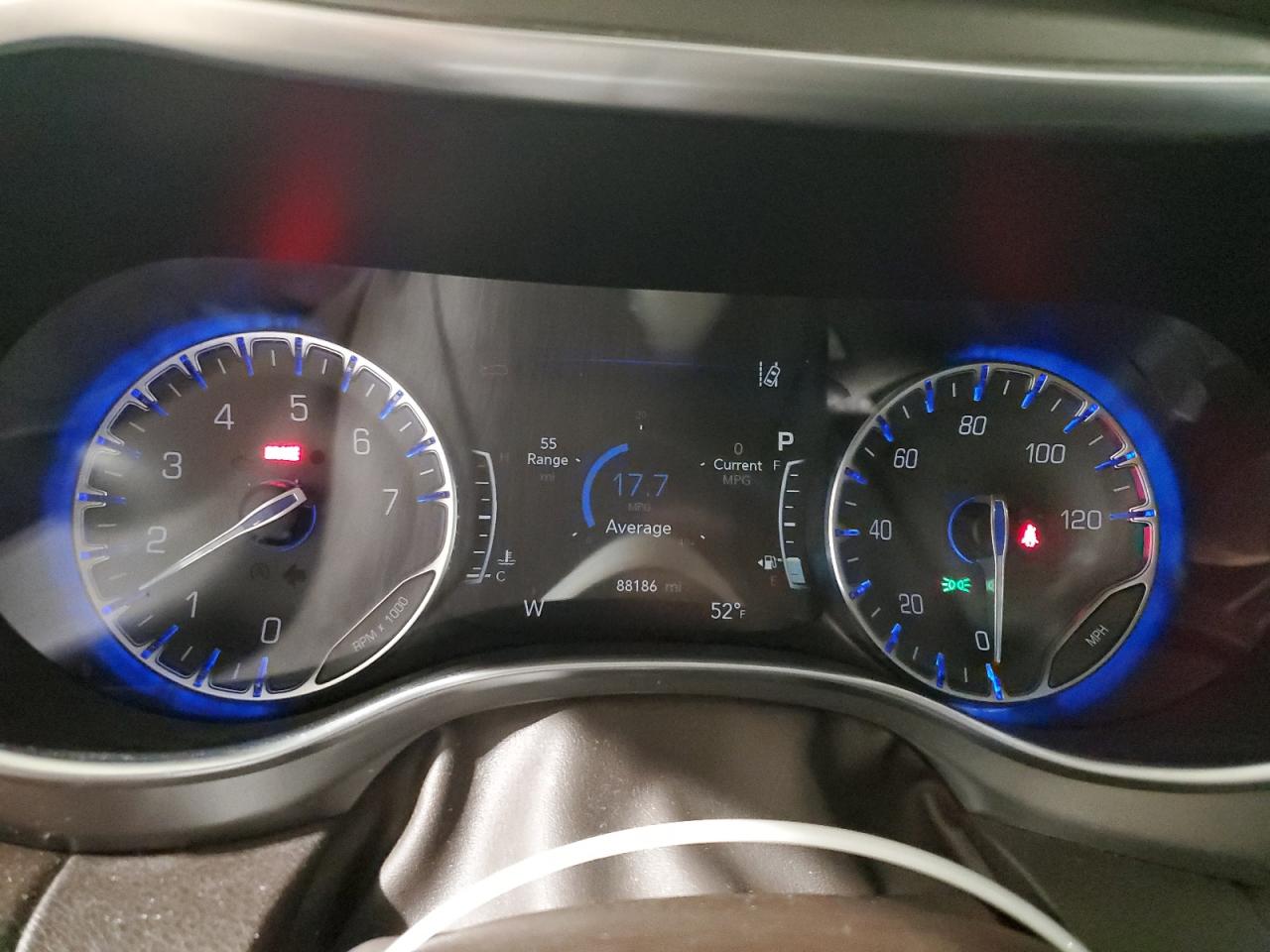 2019 Chrysler Pacifica VIN 2C4RC1EG8KR645319 Copart auction photo, side damage thumbnail 9