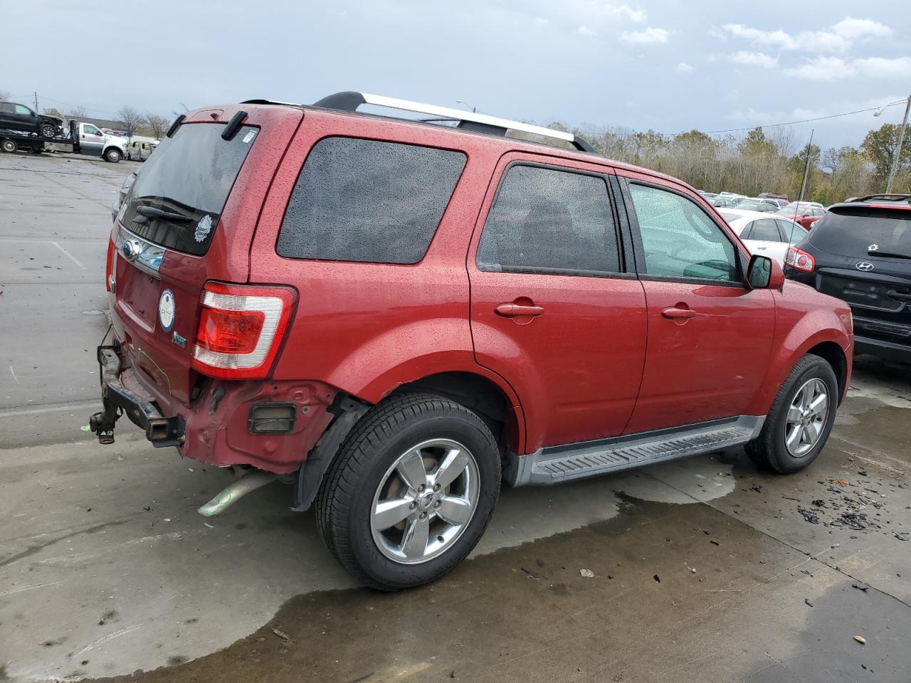 2012 Ford Escape VIN 1FMCU0EG1CKC04141 Copart auction photo, rear end damage thumbnail 3
