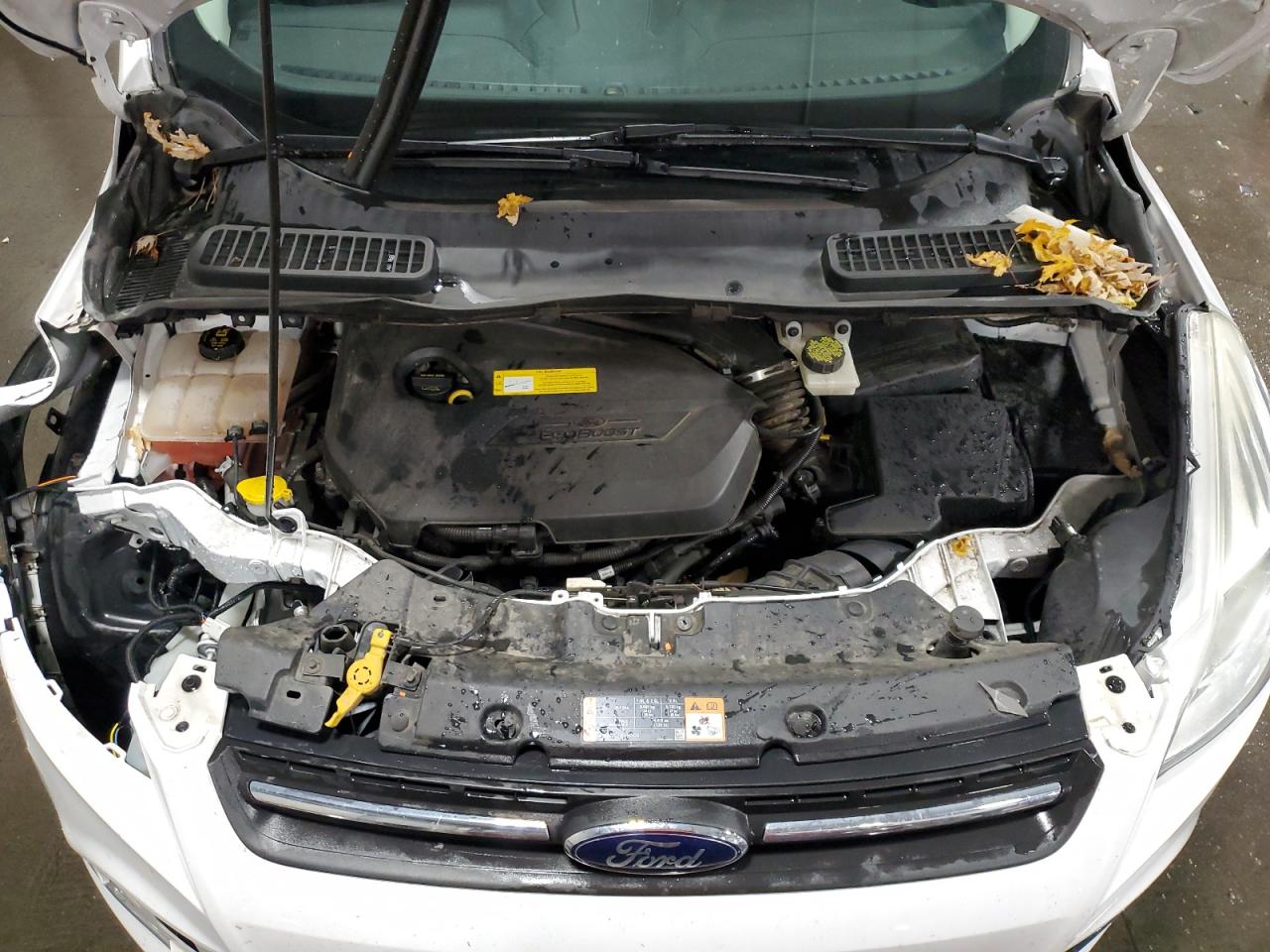 2015 Ford Escape VIN 1FMCU9GX3FUB30683 Copart auction photo, front end damage thumbnail 13